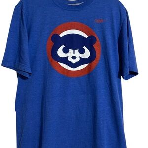 Nike Chicago Cubs Bear Cotton Blend T-Shirt - Size L